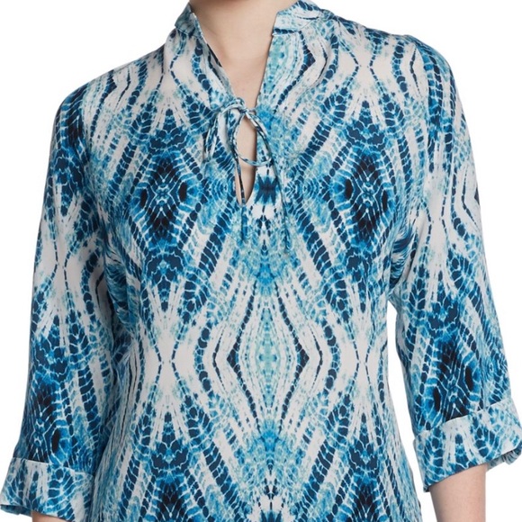 Rory Beca Tie-Dye Silk Tunic - Picture 2 of 5